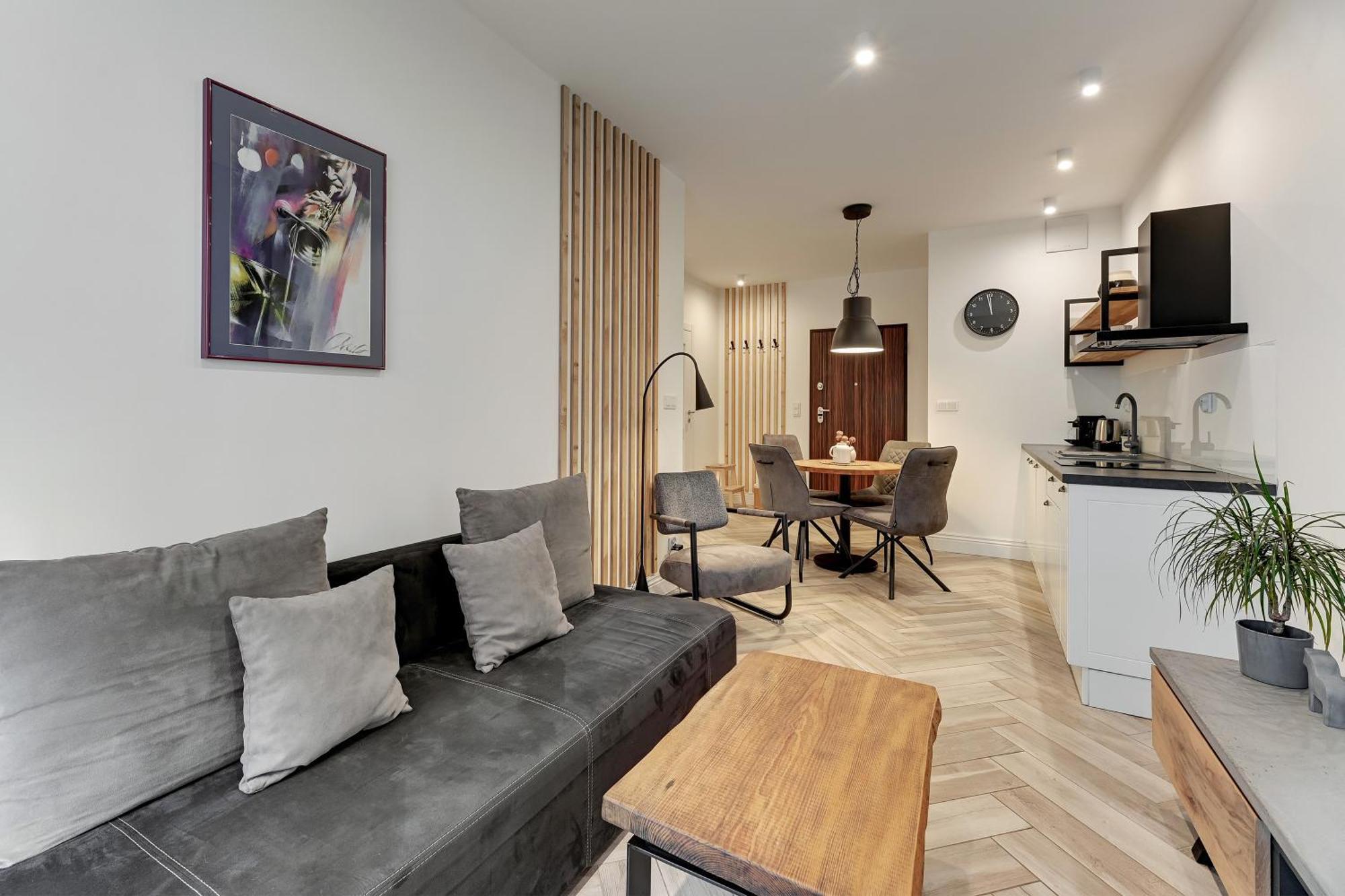 Aura III Apartments & Free Parking By Downtown Apartments グダニスク エクステリア 写真